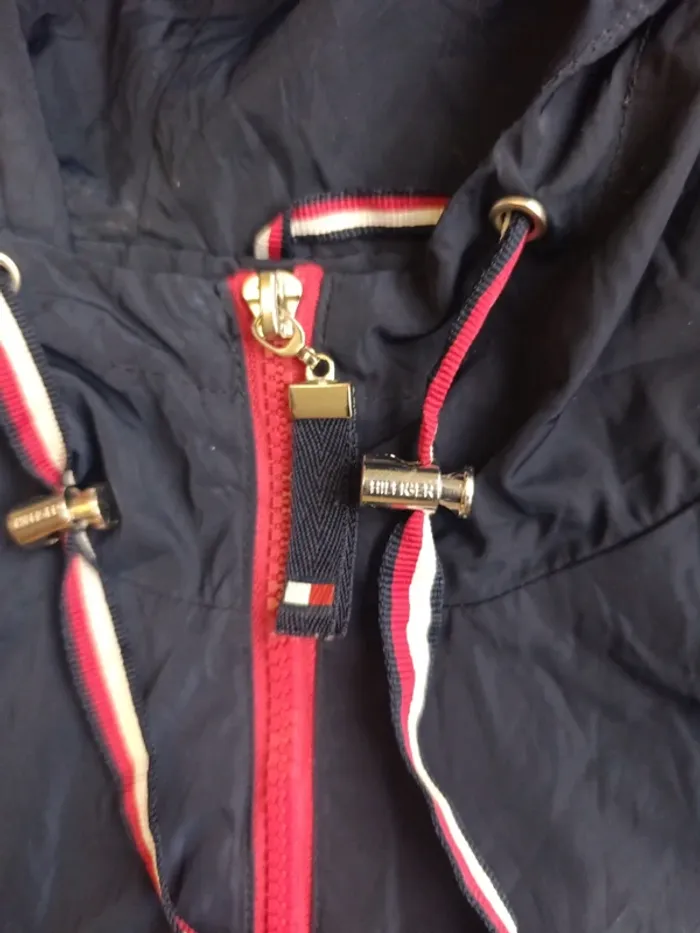Veste coupe vent tommy Hilfiger bleu Taille XL - photo numéro 3