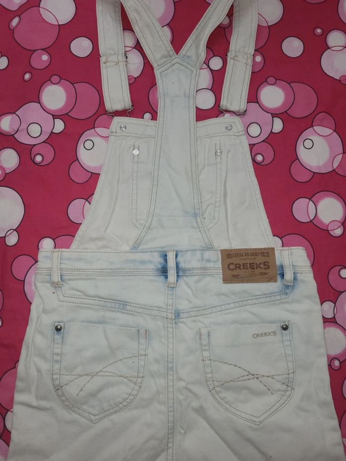 Robe salopette en jeans Creeks - photo numéro 4