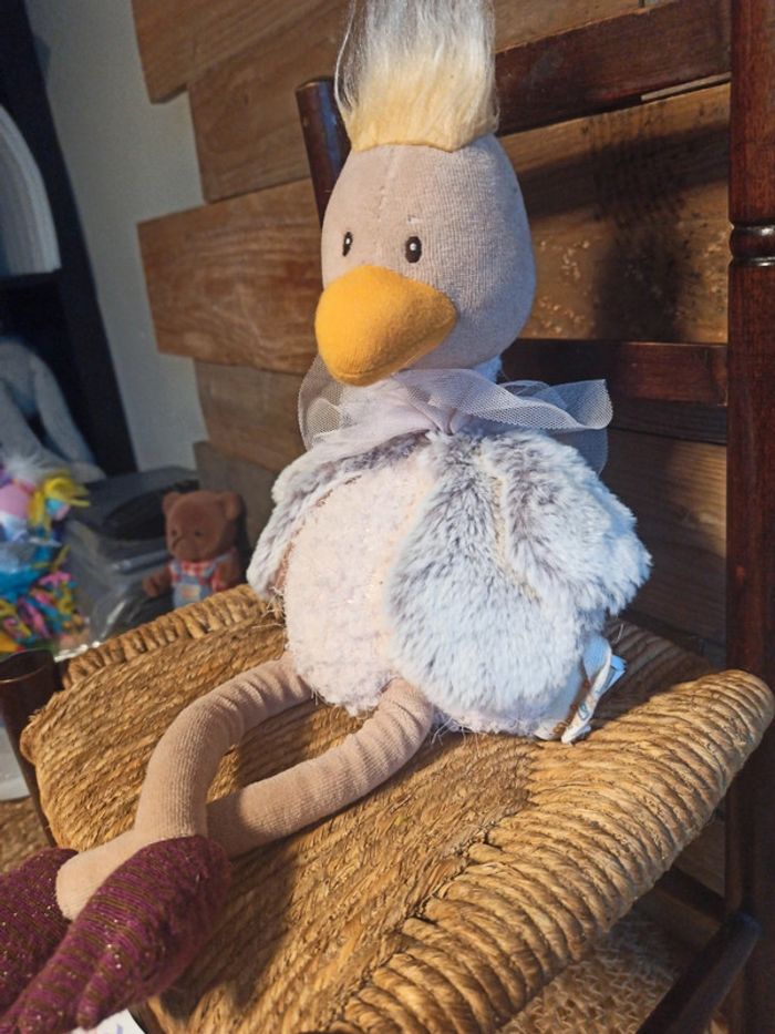 peluche autruche Petunia moulin roty - photo numéro 3