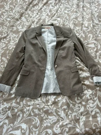 Blazer camaïeu crème beige taille 38 neuf
