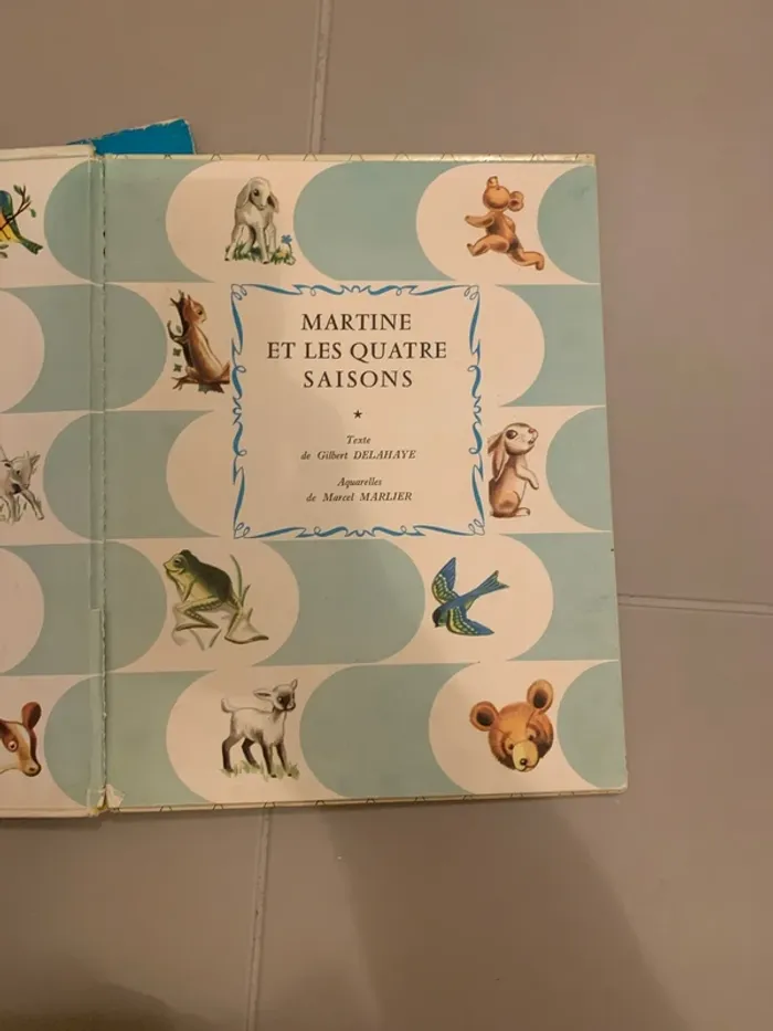 Lot deux livres vintage Martine - photo numéro 10