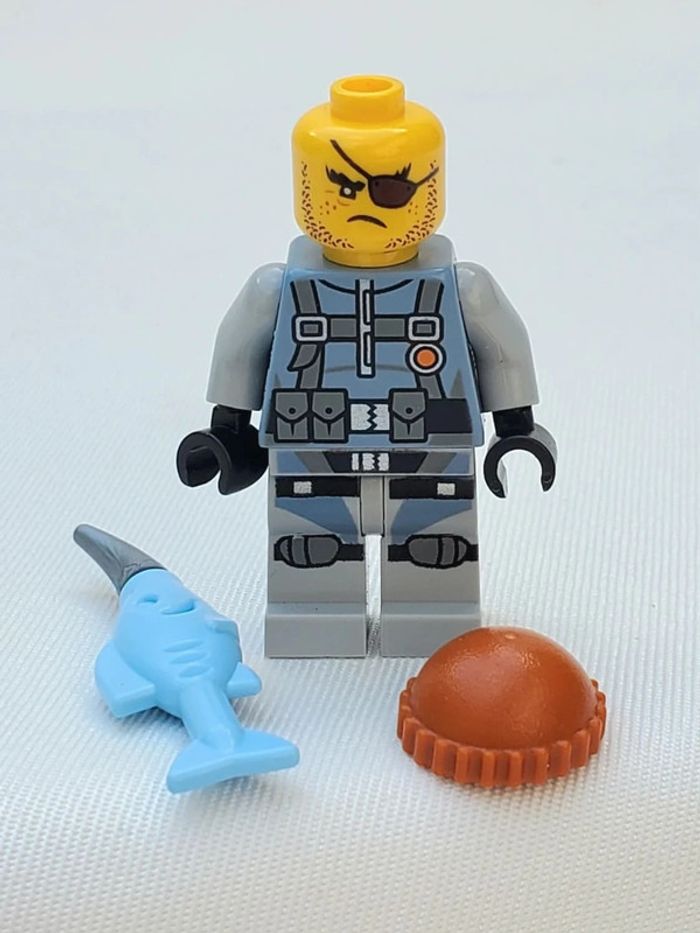 2 figurines Lego Ninjago Shark army thug/ Puffer - photo numéro 5