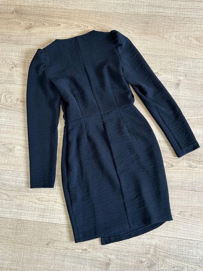 Robe noire à manches longues Morgan taille 34 comme neuve - photo numéro 8