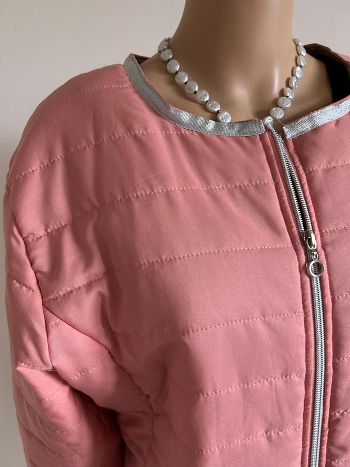 Veste rose matelassée Cosytech taille XL jamais portée - photo numéro 4