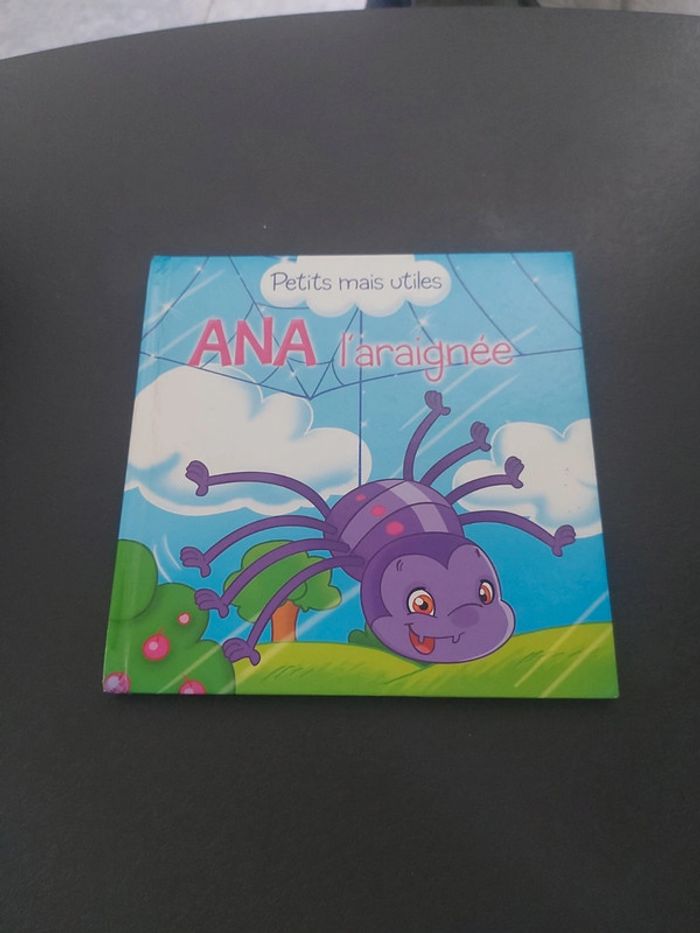 Livre ana l'araignée