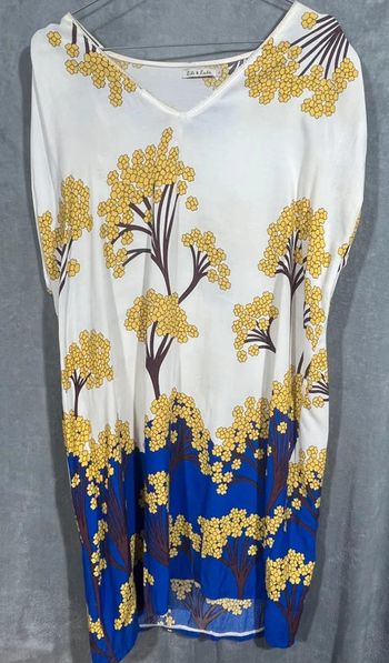 🌼 Robe imprimée fleurie Lili & Lala taille L 🌼