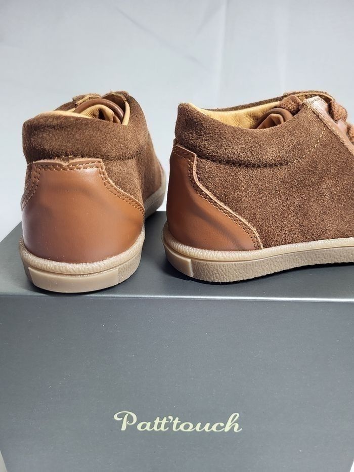 Chaussures basket garçon en cuir Point 20 Made in France 🇨🇵 - photo numéro 3
