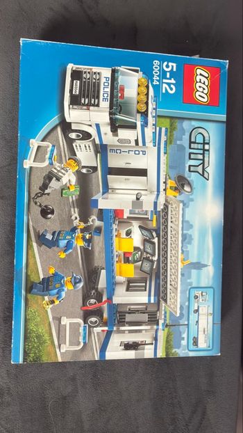 Lego city 60044 l’unité de police