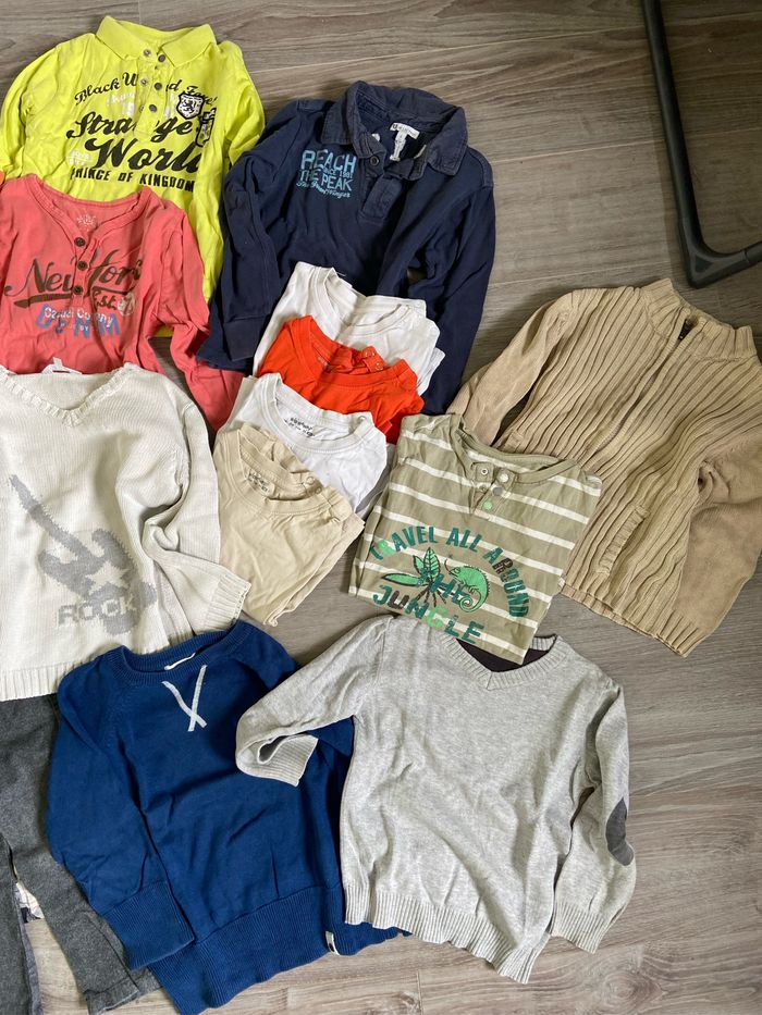 Lot de vêtements garçon 4 ans automne hiver - photo numéro 4