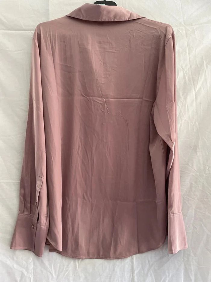 chemise H&m rose taille M - photo numéro 2