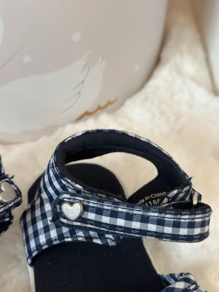 Sandale fronce vichy - photo numéro 7