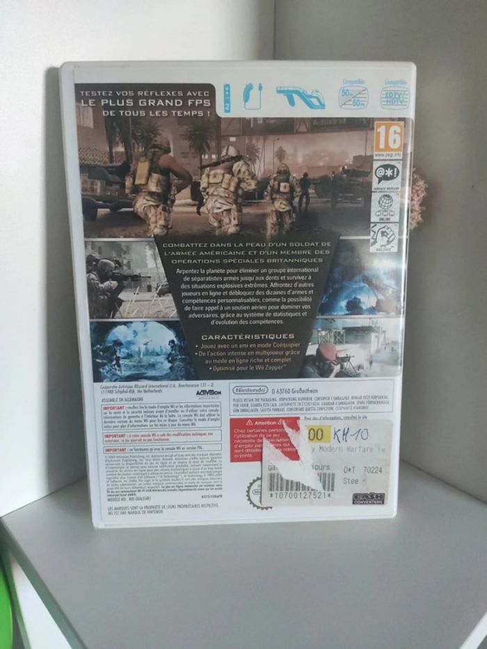 Wii Call of Duty Modern Warfare - photo numéro 2