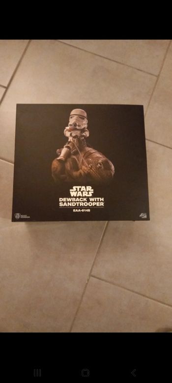 Figurine star wars with santrooper