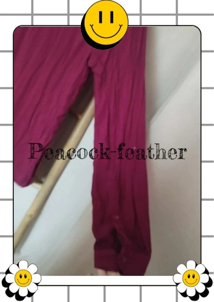 Blouse bordeaux xl camaieu - photo numéro 8