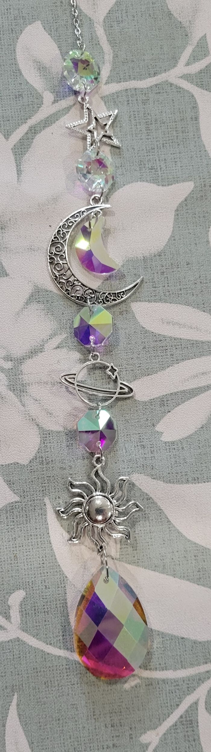 DECORATION A SUSPENDRE ETOILE SOLEIL LUNE PLANETE ! NEUF ! - photo numéro 3