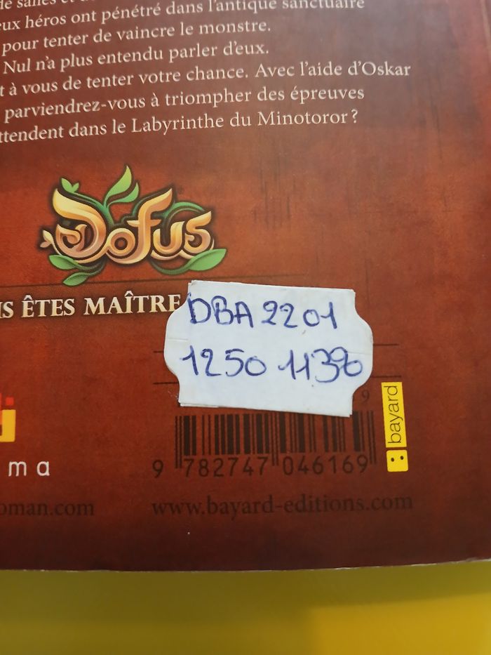 livre dofus le fil pourpre 2 - photo numéro 3