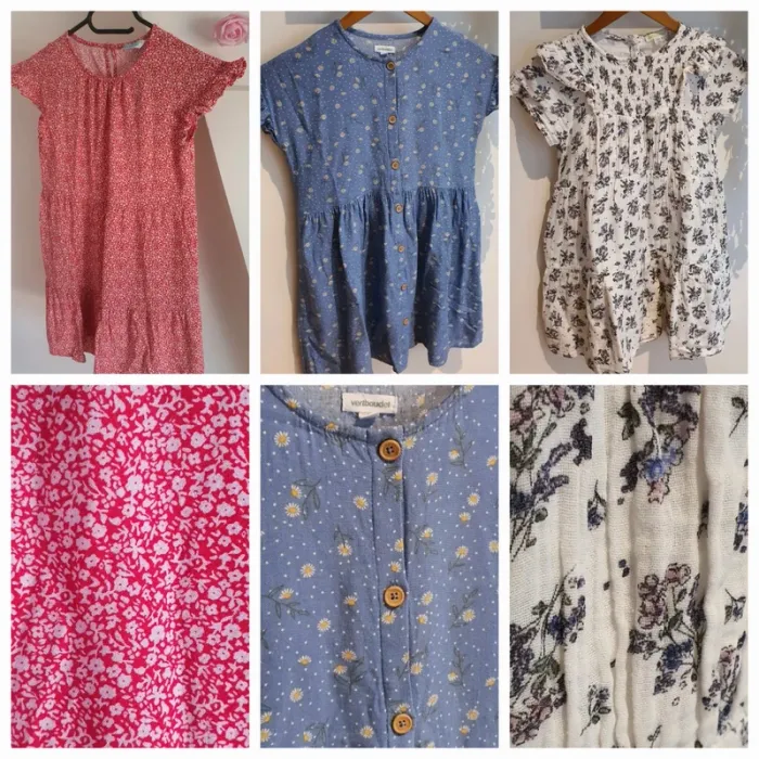 Lot de 3 robes taille 10 ans en excellent état