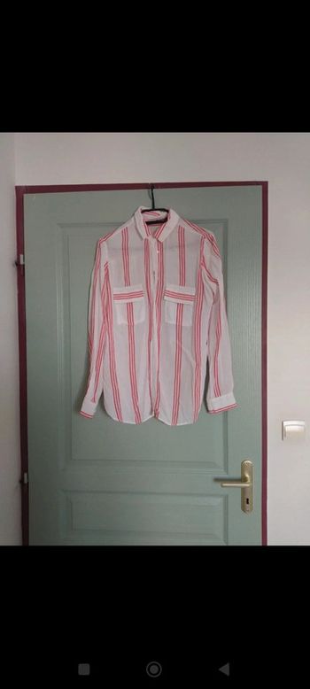 Chemise à rayures