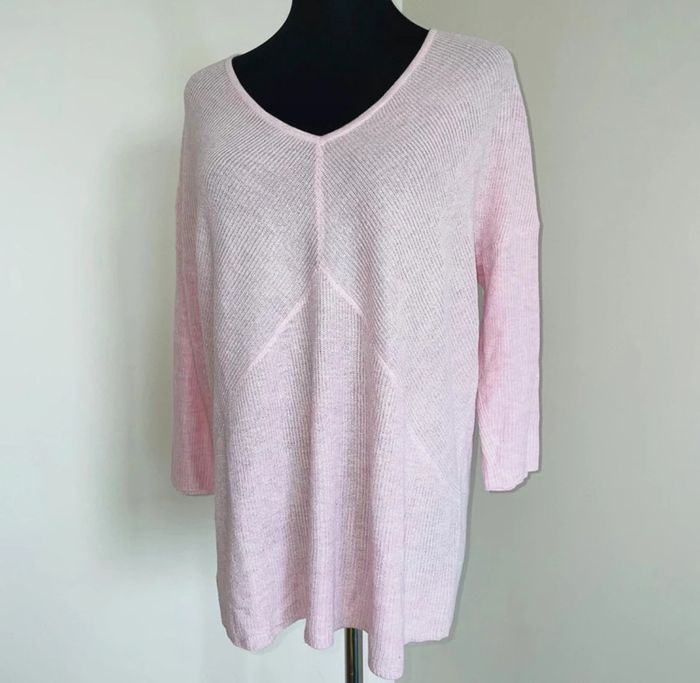 🥶 Pull Mango. Femme. Taille 38 M. rose. Très bon état. - photo numéro 10