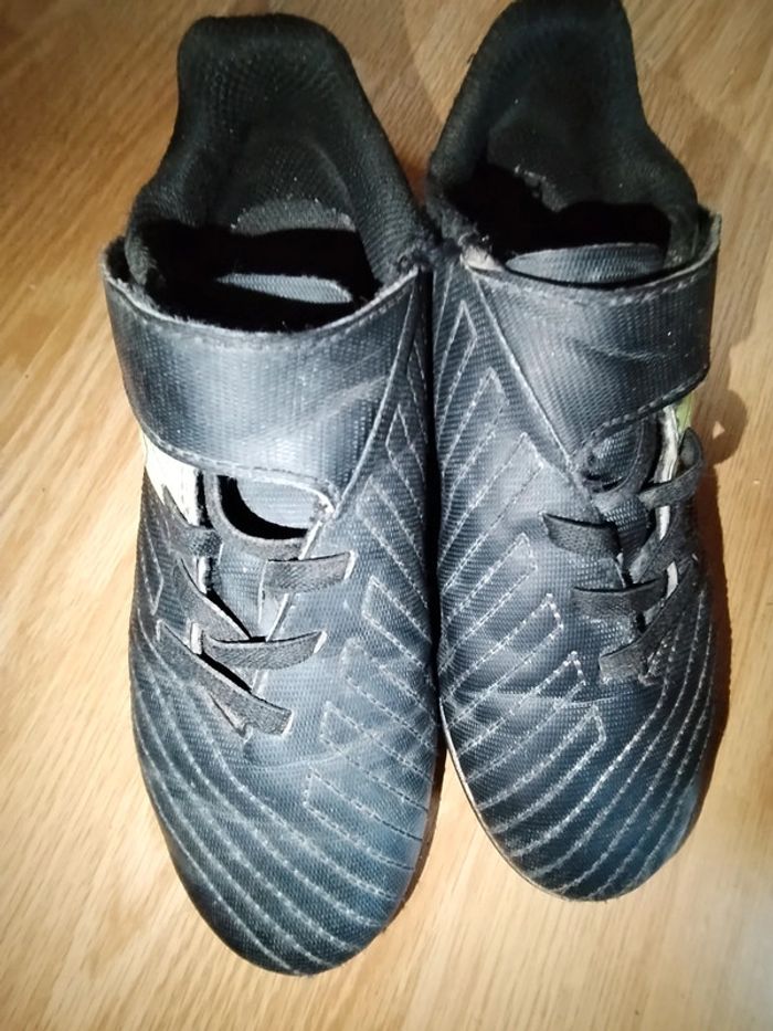 Chaussures de football enfant a scratch taille 31 - photo numéro 3