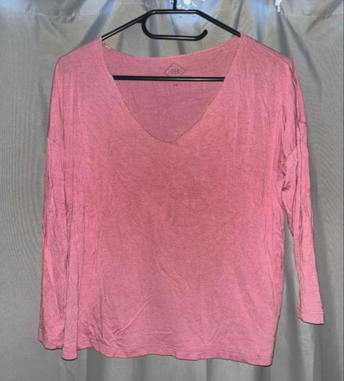 Blouse rose - photo numéro 2