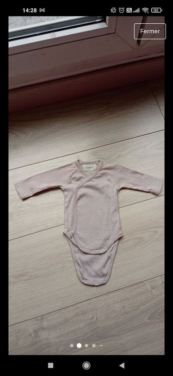 Lot de 7 bodies 0 mois