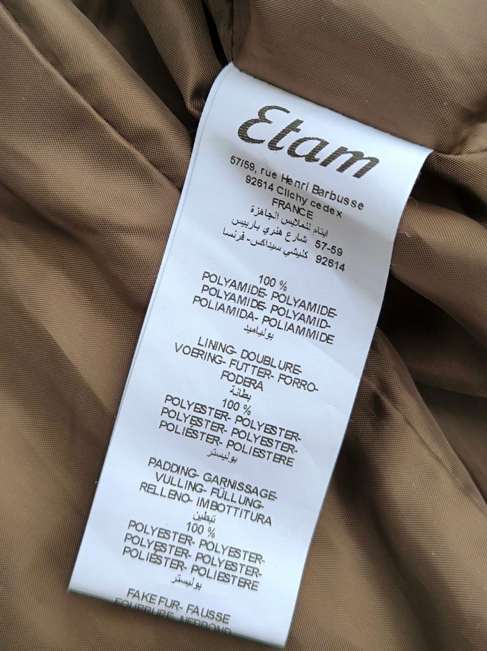 Manteau Etam 42 - photo numéro 10