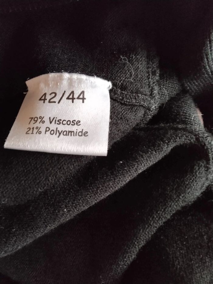 Cache cœur 42/44 noir - photo numéro 3