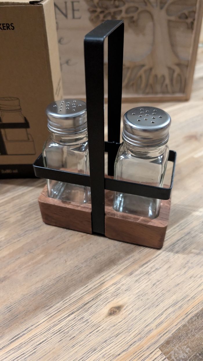 Poivrier et salière deco Casa - photo numéro 2