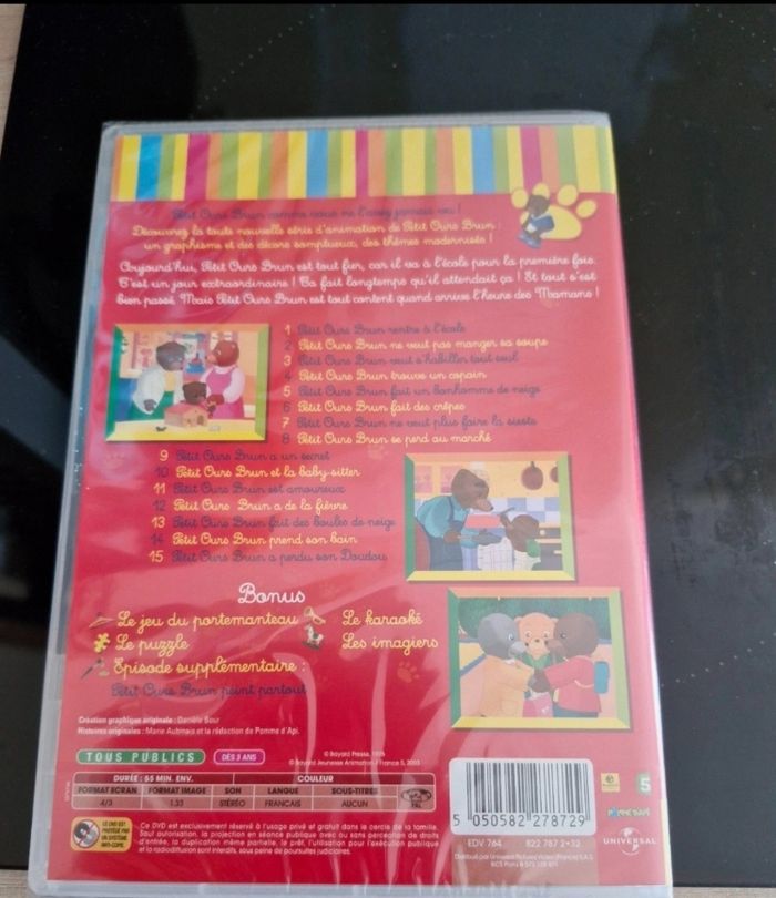 DVD " Petit Ours Brun " - photo numéro 2