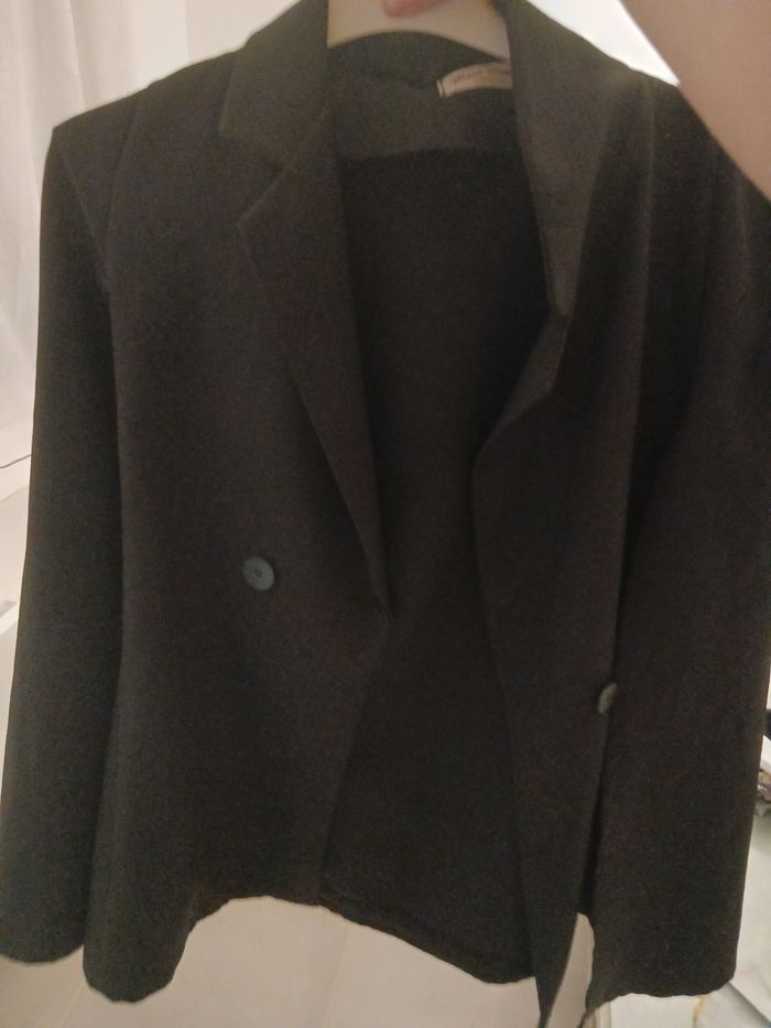 Tailleur cape femme avec pantalon