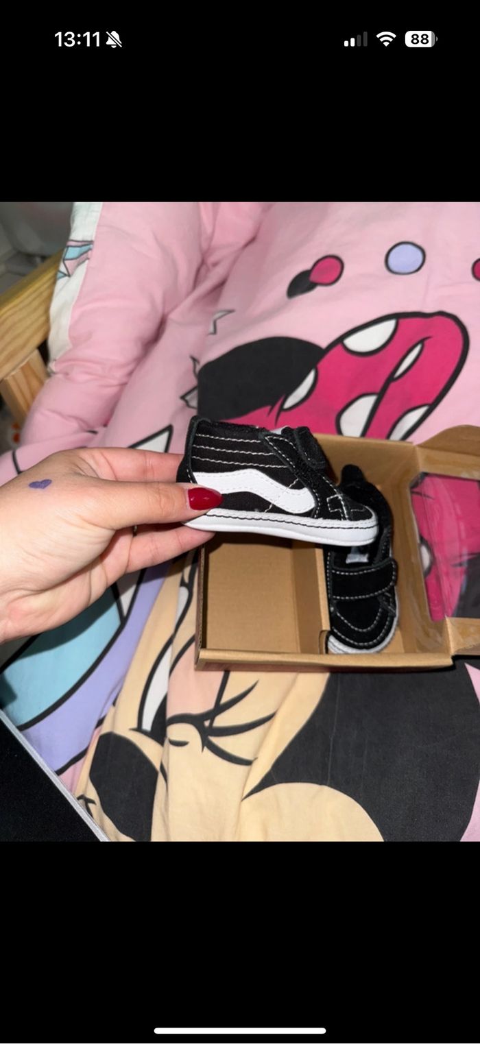Lot chaussure bébé Nike et Vans taille 17 - photo numéro 7