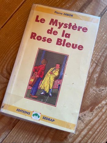 Livre - Le mystère de la rose bleue