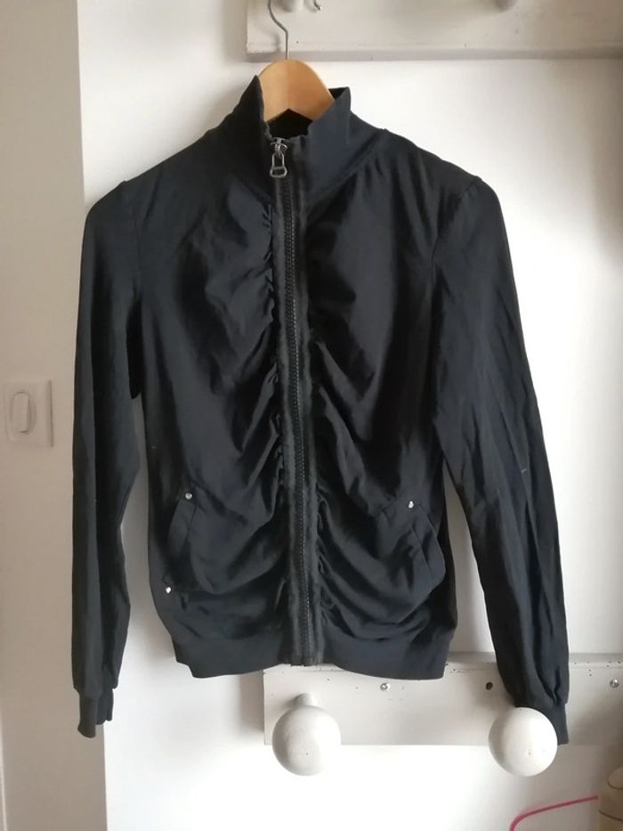 Veste viscose noire