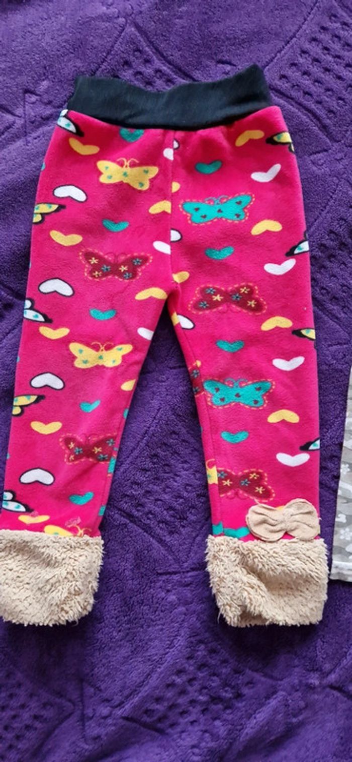 Lot de 2 pantalons fille 3 ans - photo numéro 2