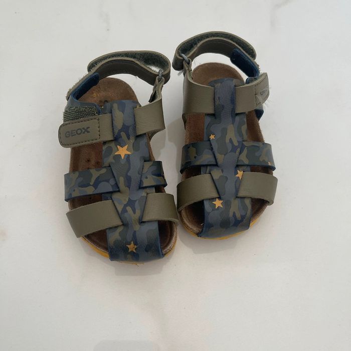 Sandales chalkii kaki GEOX 22
