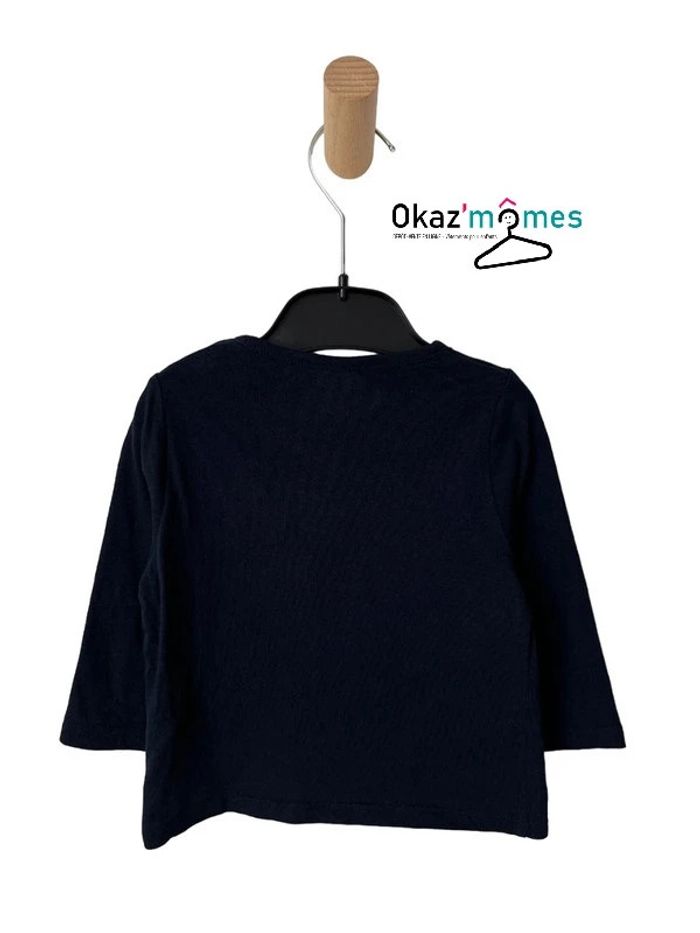 T-shirt “Je suis Grognon mais trop Mignon” - Kiabi 12 mois - photo numéro 3