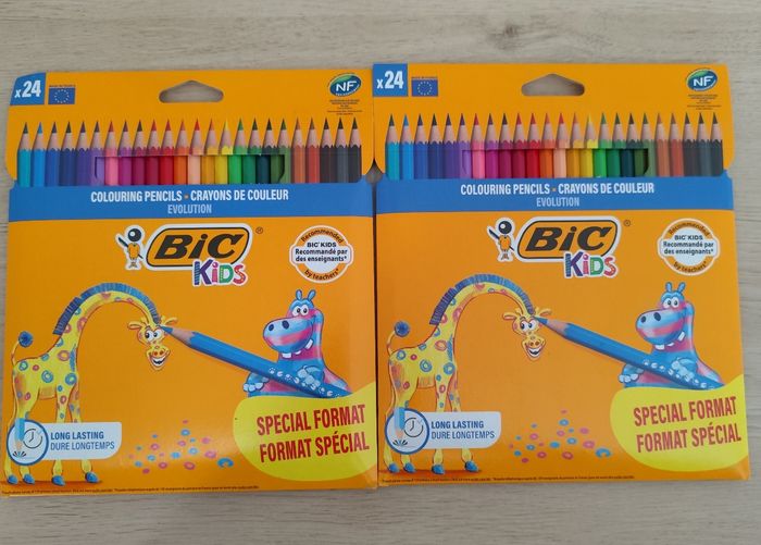 Crayons de couleur bic KIDS
