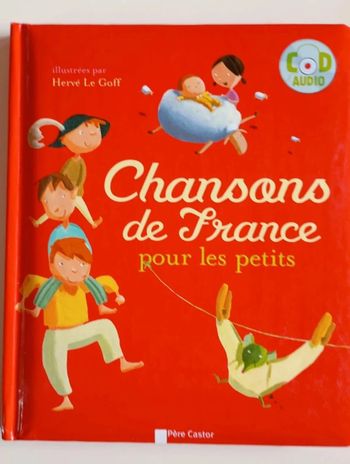 Livre cd Chansons de France pour les petits