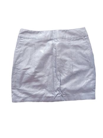 Camaïeu - Mini jupe - Gris métallisé