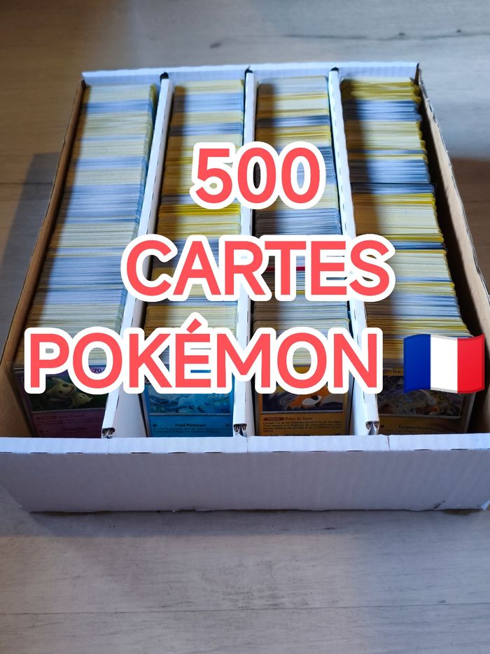 500 cartes Pokémon