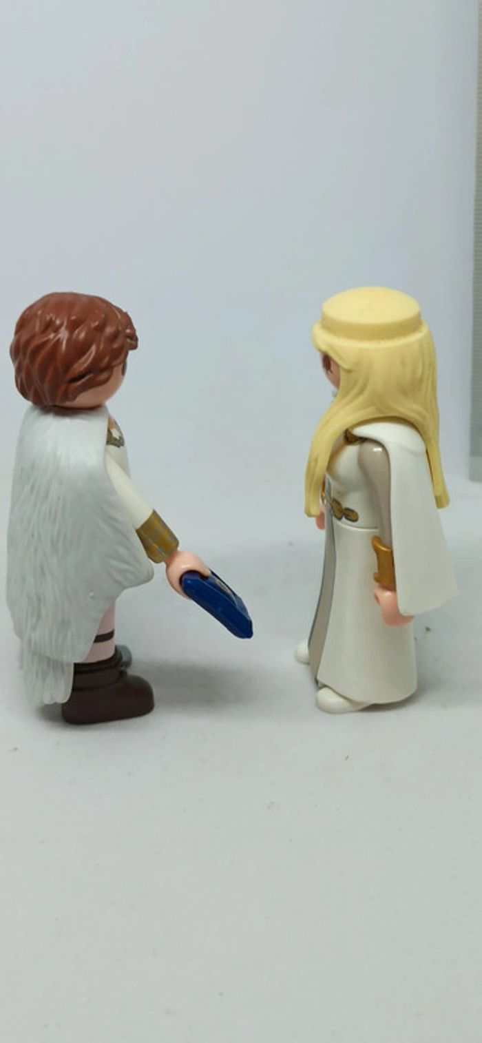 Harold et astrid avec coussin d'alliances playmobil - photo numéro 4