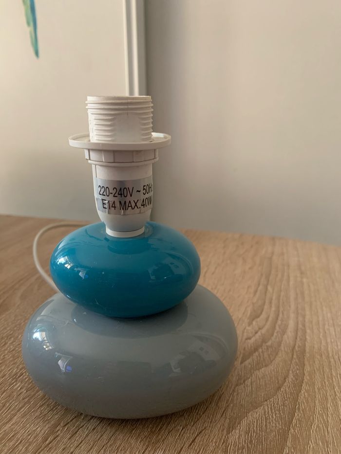 Lampe forme galets sans abat jour - photo numéro 2