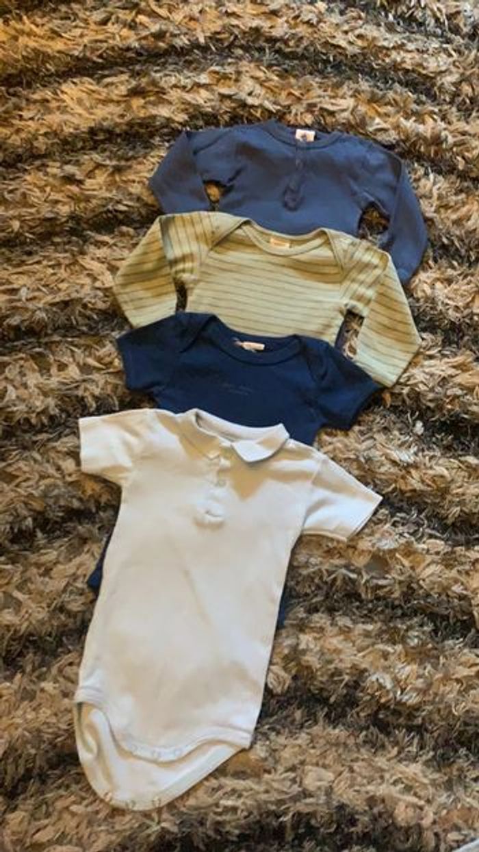 Lot de 2 grenouillères et 4 bodies - photo numéro 7