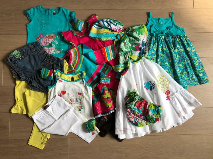 Thème 13 pièces Printemps/été exclusivement Catimini T-3A