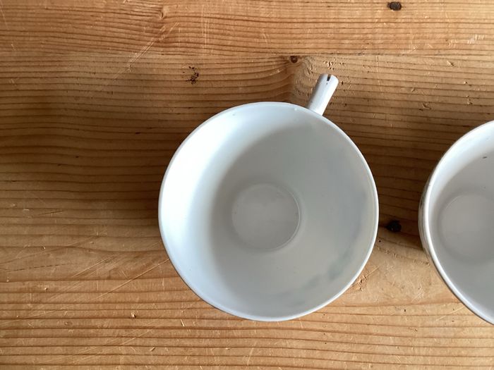 4 tasses porcelaine chine - photo numéro 2