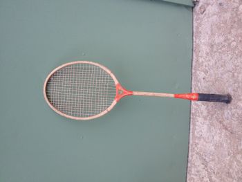 Accessoire de sport raquette de badminton en bois