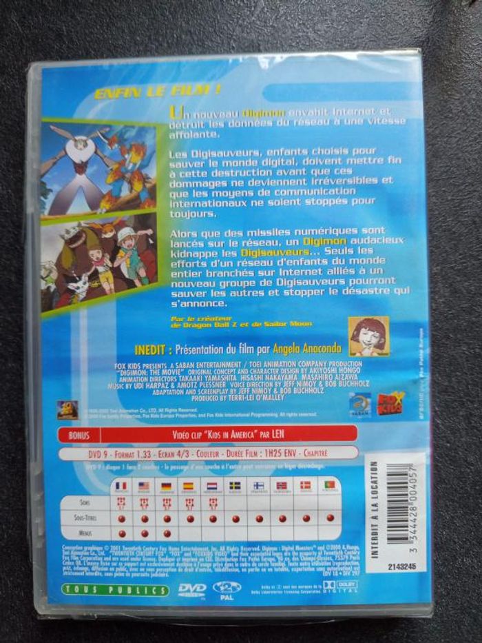 DVD - Digimon - Le film - photo numéro 2