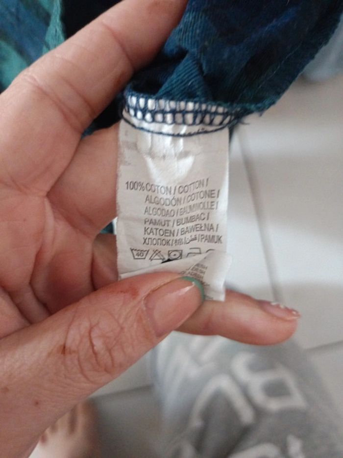Chemise verte à carreaux - photo numéro 3