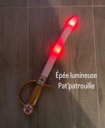 Épée lumineuse - pirate - pat’ patrouille live
